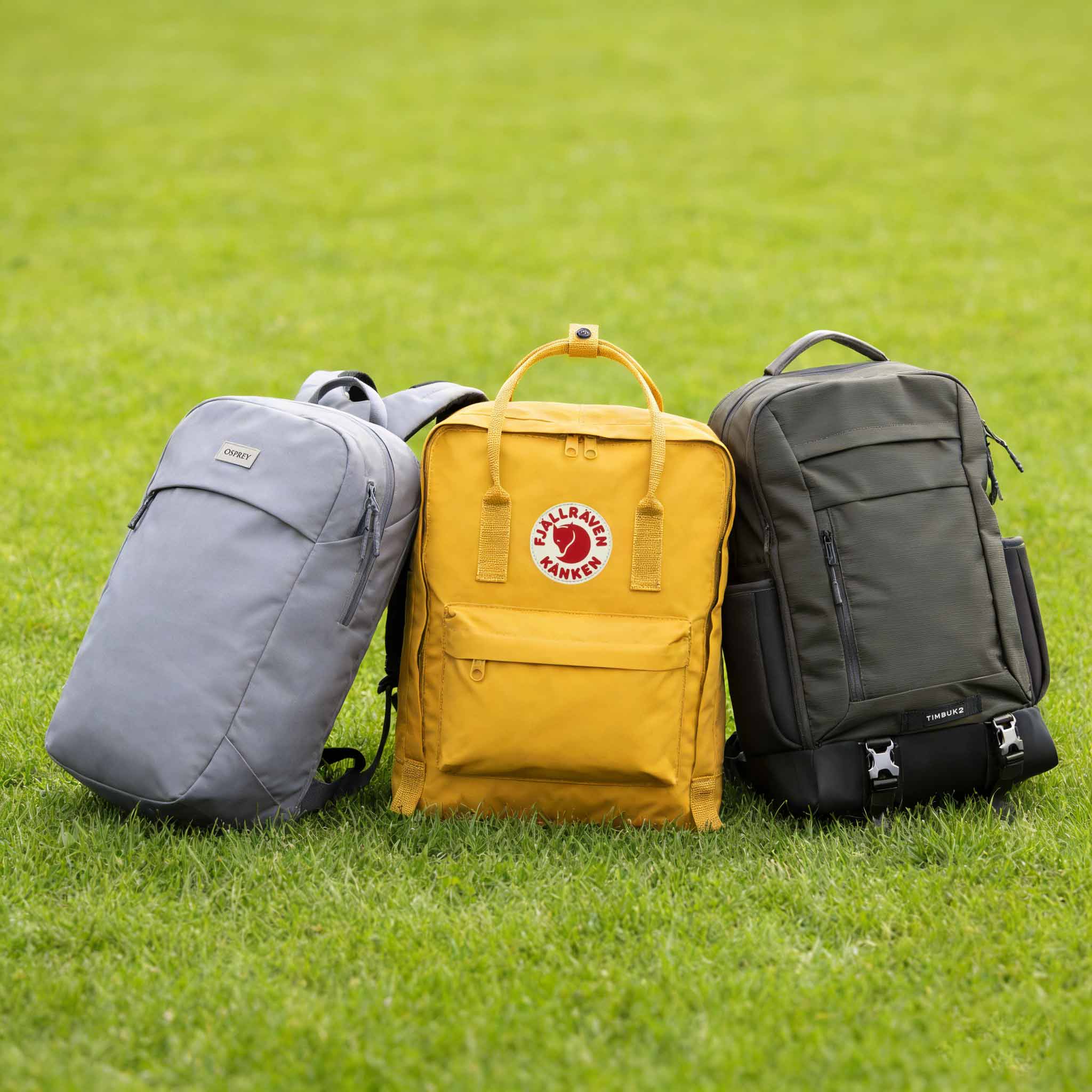 Рюкзак Osprey vs Fjällräven vs Timbuk2