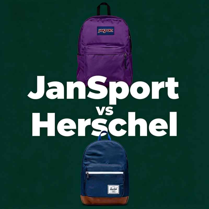 JanSport против Herschel: прочтите это, прежде чем выбирать свой следующий рюкзак для повседневного использования.
