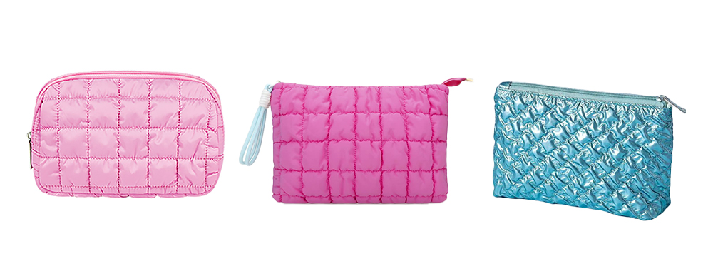 Quilted Cosmetic Bag Quilted Cosmetic Bag