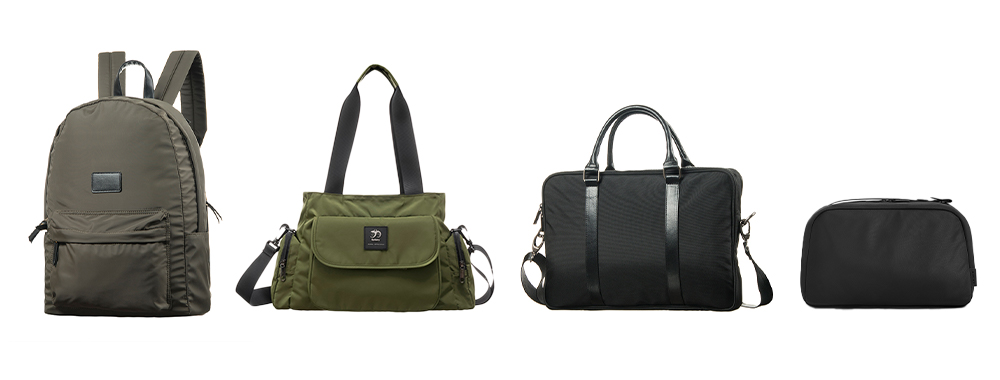 Examples of Bag Types Feasible for Recycled Nylon Fabric