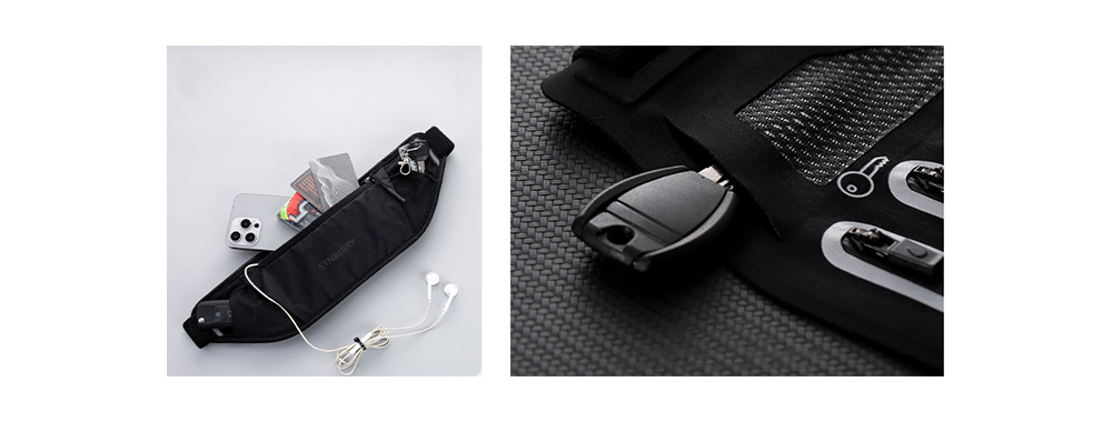 Functional zoning design of Synberry running belt