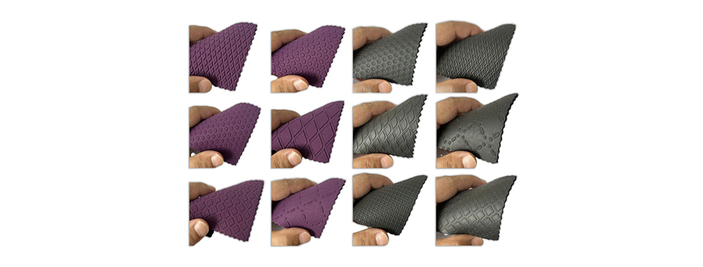 What texture patterns can be customized for chloroprene rubber What texture patterns can be customized for chloroprene rubber